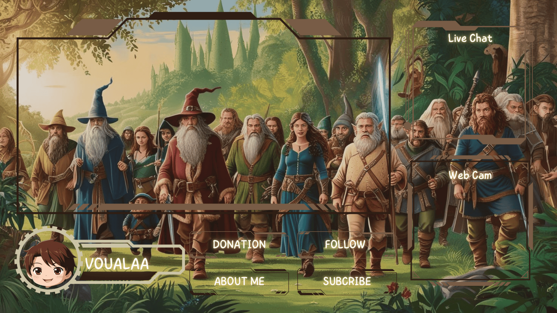 Visuels de la chaîne